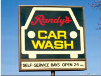 Randy's Car Wash -Book of 6 washes