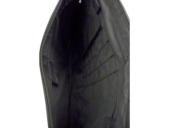 Polka Dot Black White Computer Bag