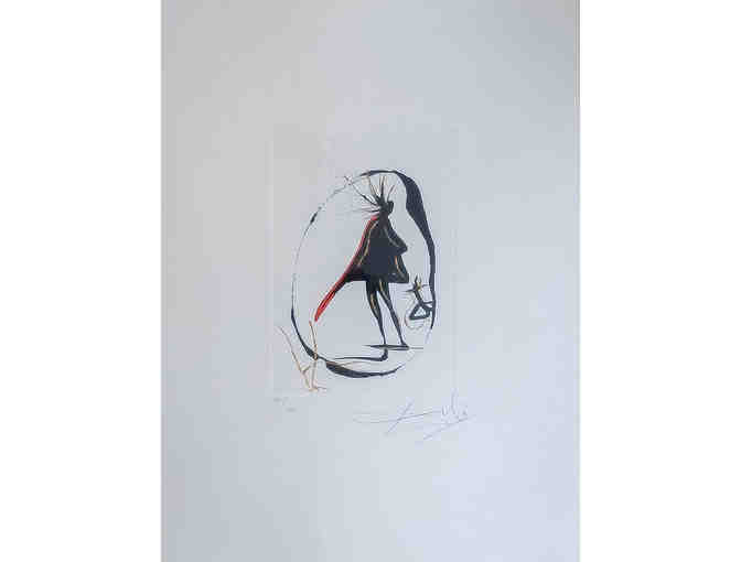 'The Magic Circle' Etching by Salvador Dali