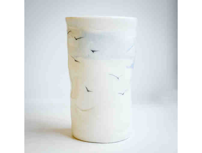 Porcelain Vase by Elaine Woldorsky