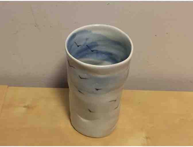 Porcelain Vase by Elaine Woldorsky