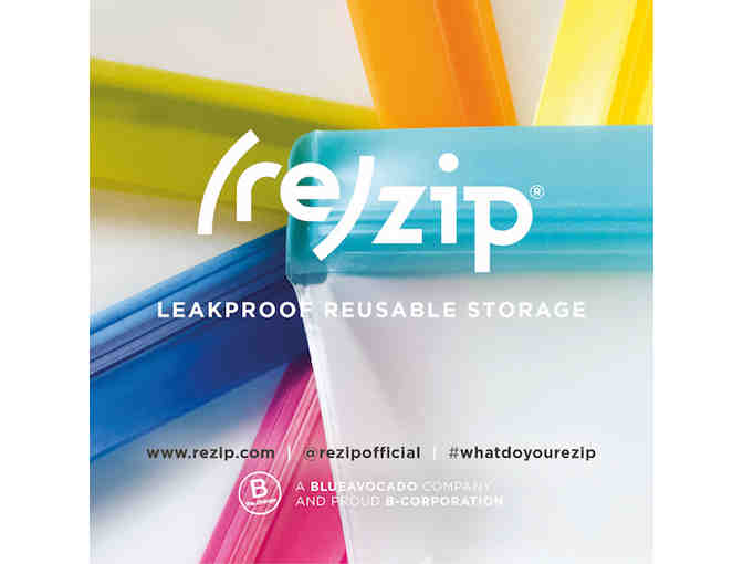 Deluxe sampler - (re)zip leakproof reusable bags