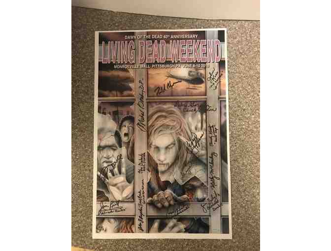 Two Dawn of the Dead Signed Posters