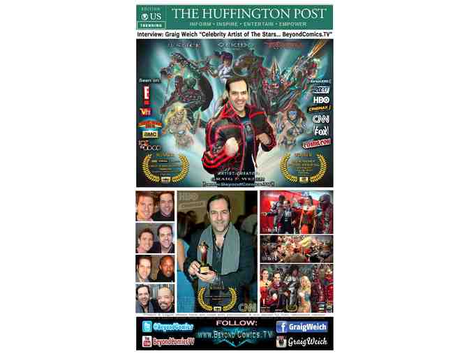 GEKIDO #1 SIGNED ComicBook by Studio School Alumni