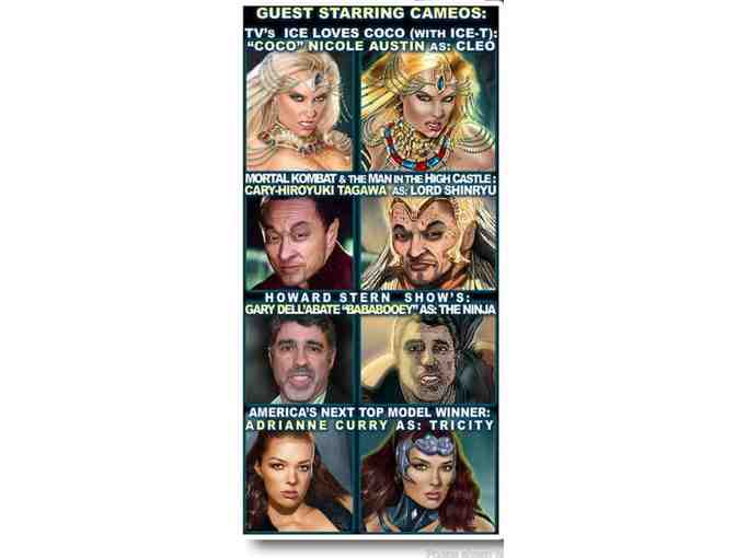 GEKIDO #1 SIGNED ComicBook by Studio School Alumni