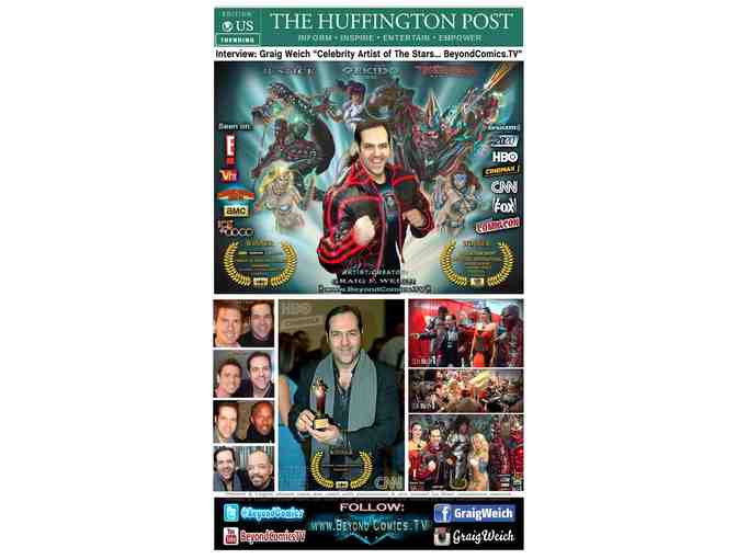 GEKIDO #1 SIGNED ComicBook by Studio School Alumni