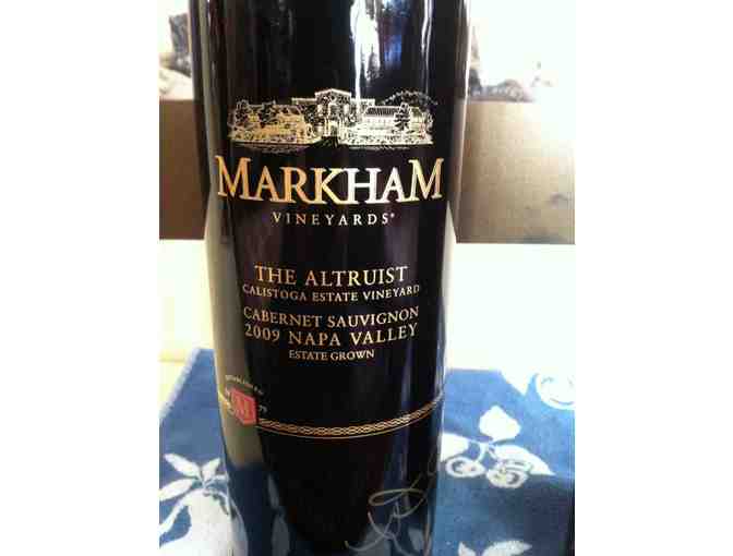 Markham 2009 Alturist & 2009 Philanthropist - Two Beautiful Signed Bottles
