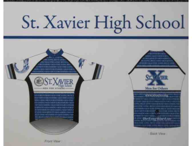 St. Xavier Cycling Jersey--Men's Medium