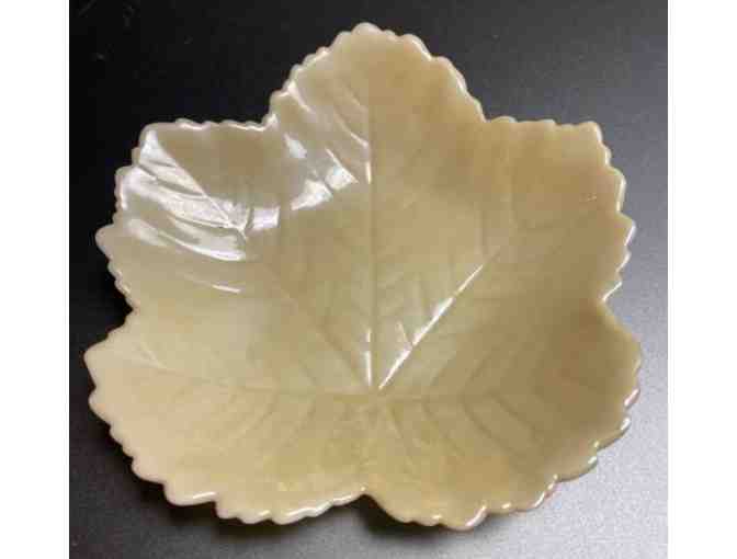 Maple Leaf Dish from Belleek Fine Irish China