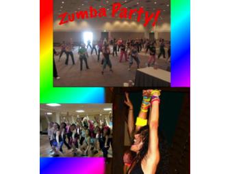 Zumba Party - Saturday, January 12th, 2013, 3pm