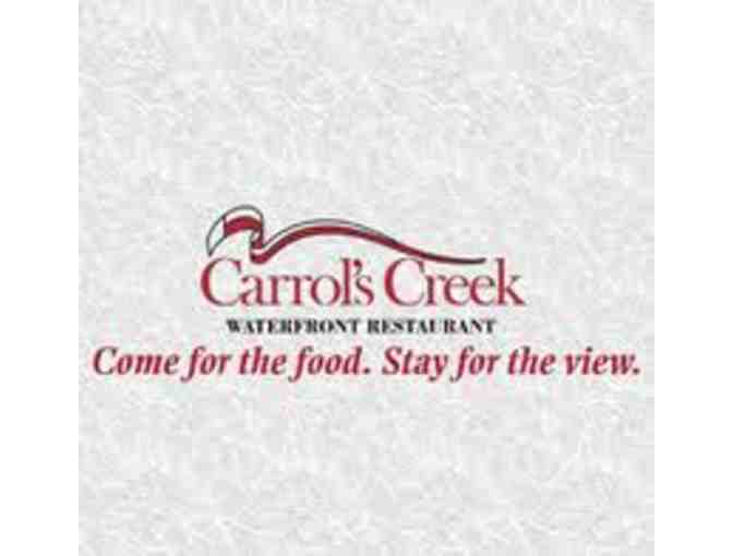 $50 Gift Certificate to Carrol's Creek Cafe