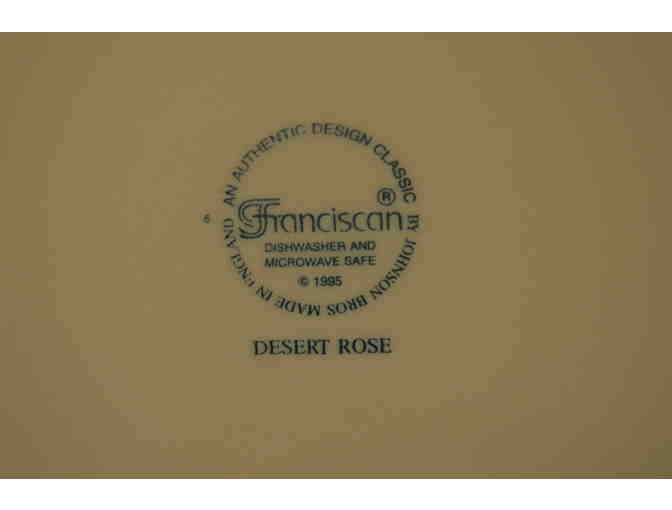 Franciscan Desert Rose Dishware - 4 place settings plus service pieces