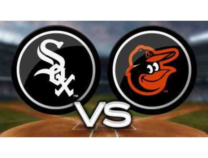 Six seats (third row) to see Chicago White Sox vs. Orioles + Lot A Parking Pass