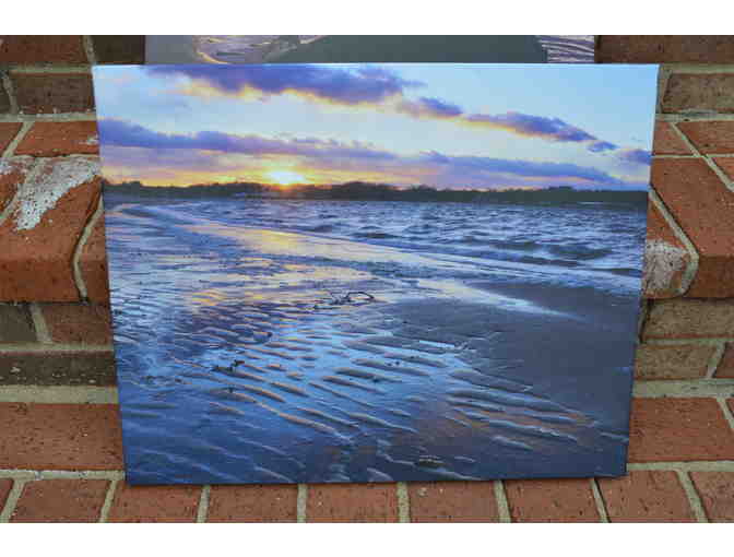 Sunset on the Chesapeake Bay Canvas Set, photographed by a Summit Alum