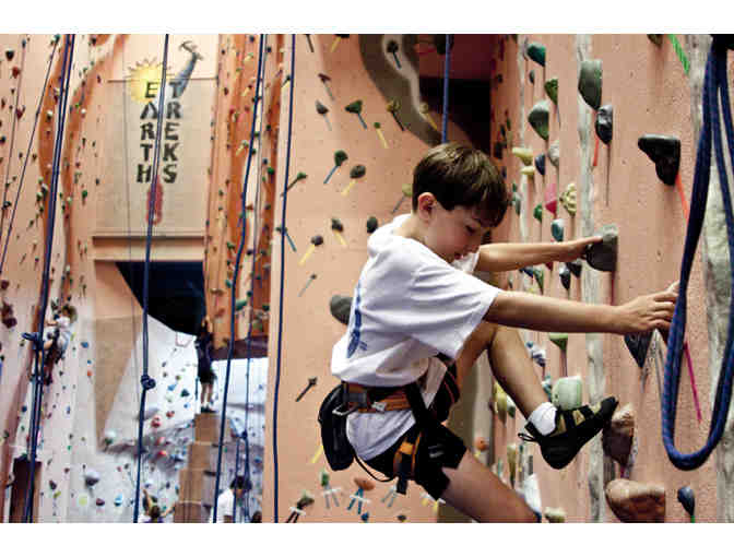 Two (2) Gift Certificates for Earthtreks Climbing Centers