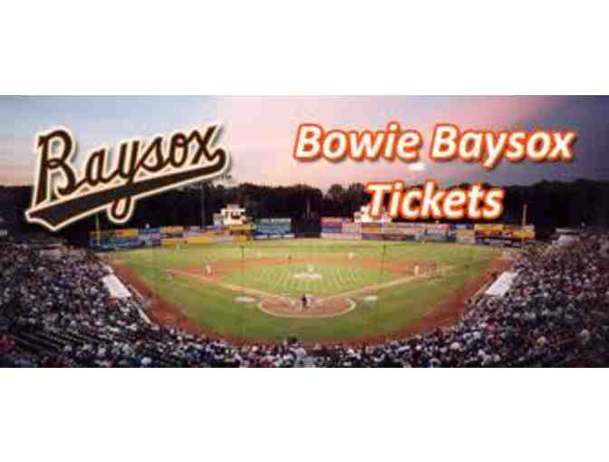 Two Tickets to Bowie Baysox Game - May or June