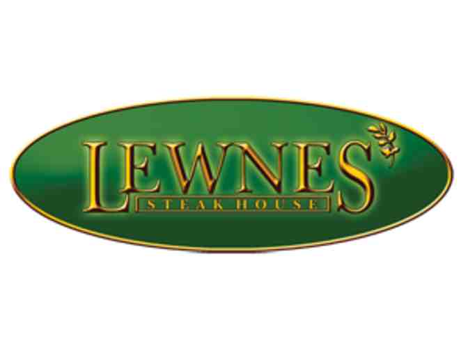 $150 Gift Certificate to Lewnes Steakhouse