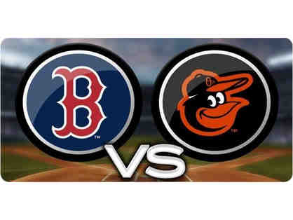 (4) tickets to the Red Sox vs. Orioles game on August 25, 2017 at Historic FENWAY PARK!
