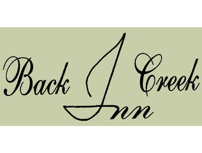 One-night stay at Back Creek Inn Bed & Breakfast