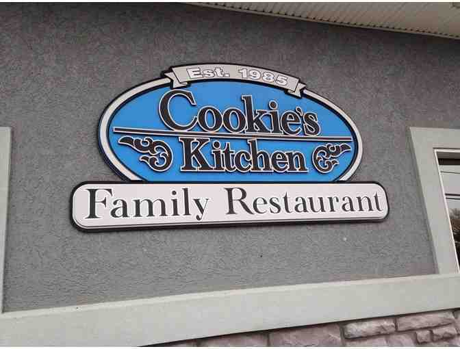 $25 gift card to Cookie's Kitchen