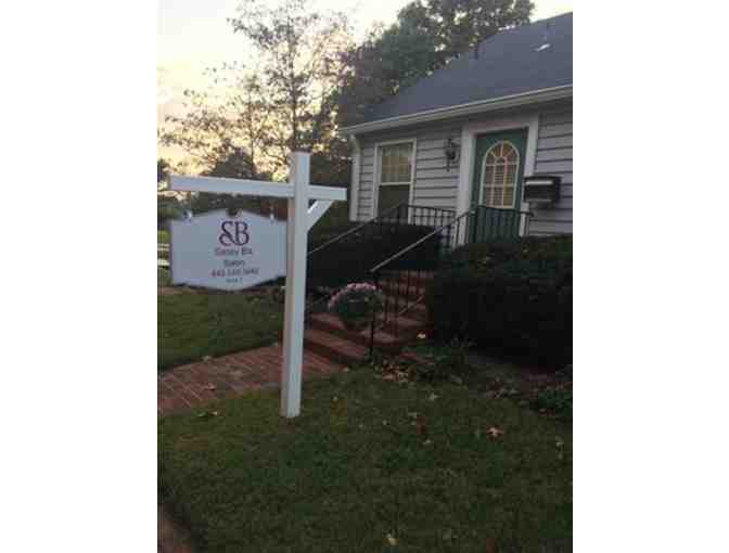 Gift certificate to Sassy B's Salon