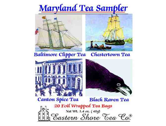 Gift Card and Maryland-themed Tea Variety Pack