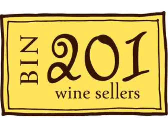 Wine tasting class for four (4) at Bin 201 Wine Sellers