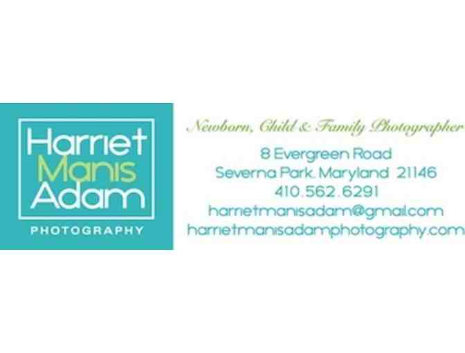 One Hour Outdoor Portrait Session and 5 x 7 print with Harriet Manis Adam Photography
