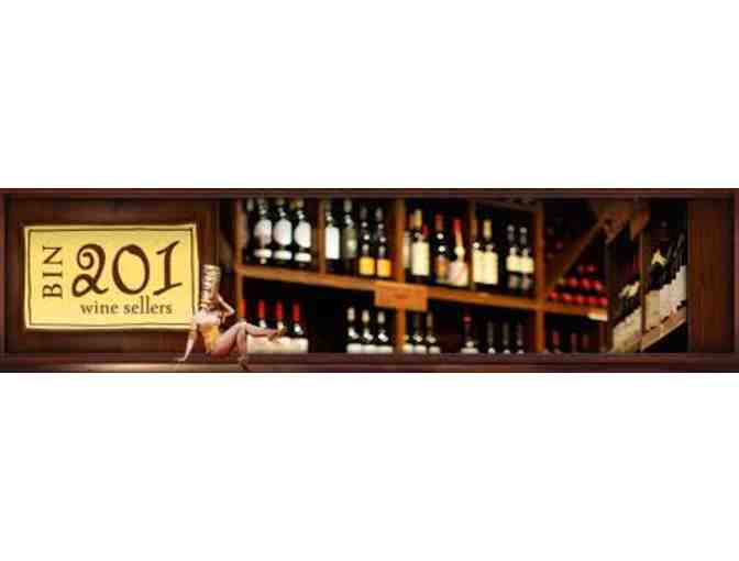 Thursday Night Wine tasting for four (4) at Bin 201 Wine Sellers