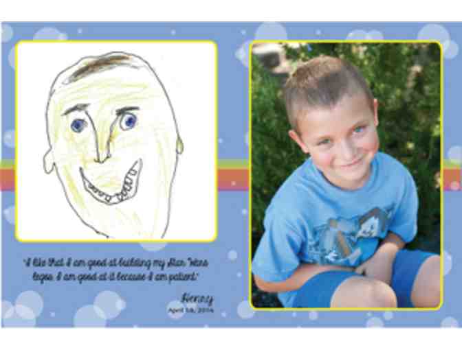Students Self-Portraits and Actual Portraits - Ms. Larsen's Kindergarten Students