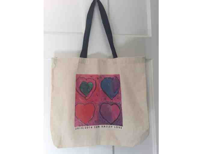 Heart Art Tote Bags - Ms. Disser's 1st Grade Class