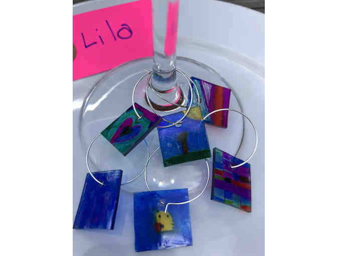 Ms Lloyd's Classroom Project - Wineglass Charm