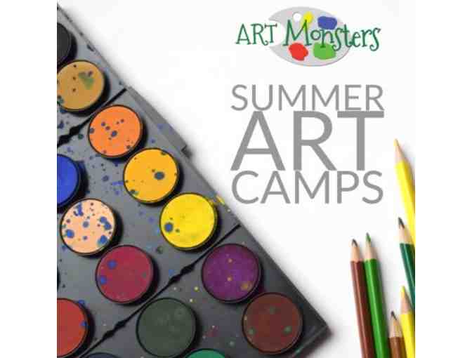 Summer Art Monsters Camp 2018