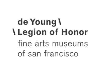 2 VIP Passes to the Legion of Honor or deYoung Museum