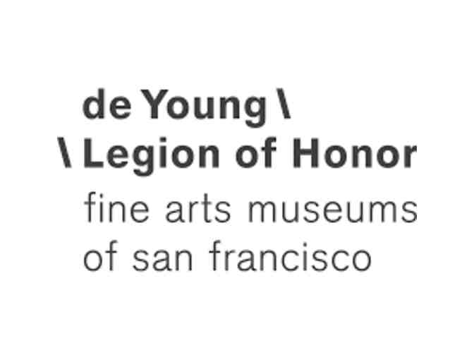 2 VIP Passes to the Legion of Honor or deYoung Museum - Photo 1