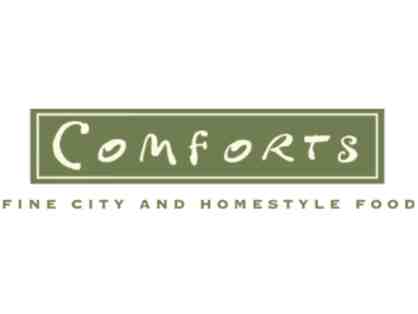 $50 Gift Certificate to Comforts Cafe