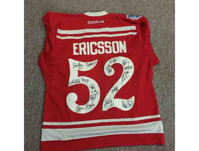 Autographed Detroit Red Wings Winter Classic Jersey