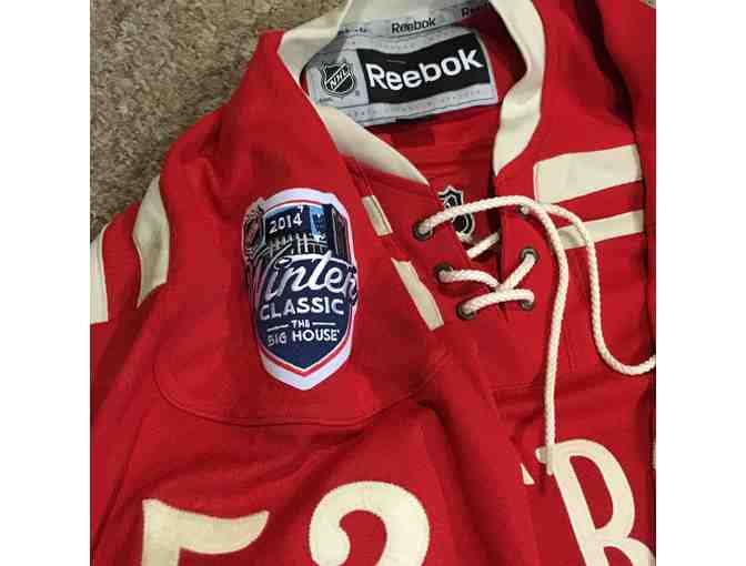 Autographed Detroit Red Wings Winter Classic Jersey