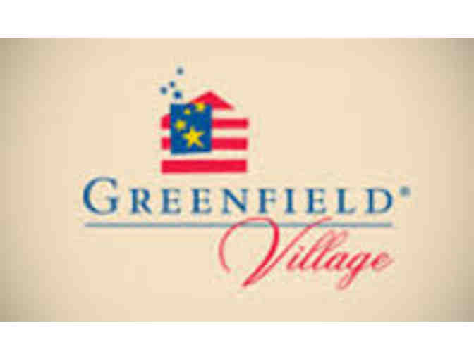 The Henry Ford or Greenfield Village Admission passes for four
