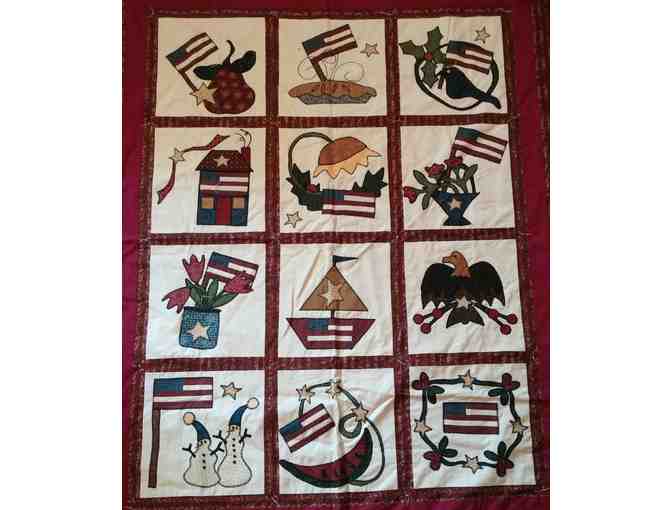 Handmade Blanket - Americana/Primitive
