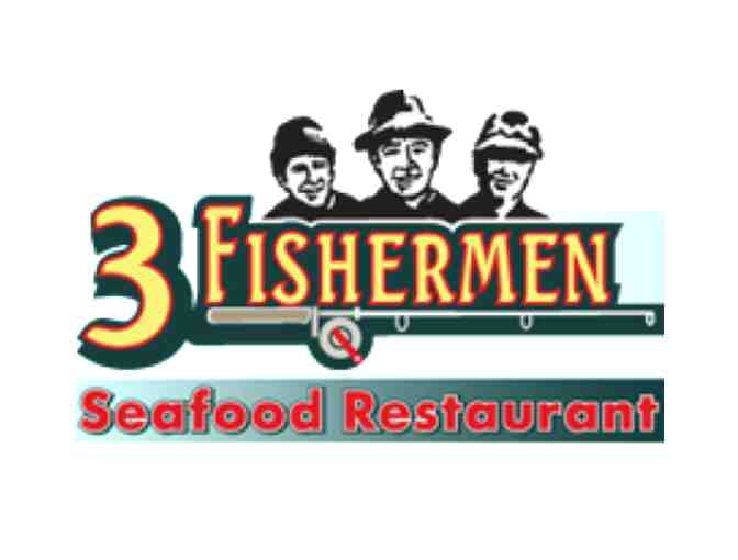 3 Fishermen Seafood Restaurant $25 Gift Card
