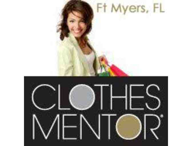 Clothes Mentor $50 Gift Certificate