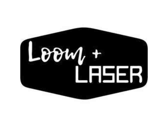 Loom and Laser - Custom Cutting Board  Engraved with Family Surname or Monogram