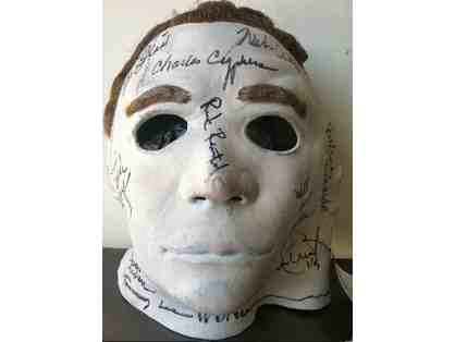 0wn This SIGNED Halloween Michael Myers Mask From Jamie Lee Curtis's PERSONAL COLLECTION!