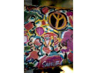 Surfers Healing Hand Painted Surfboard