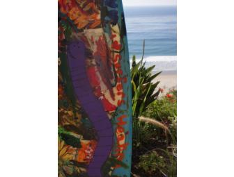 Surfers Healing Kids Board with a Purple Snake