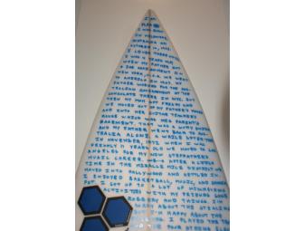 Art Board by Flea of the Red Hot Chili Peppers, Signed by Flea