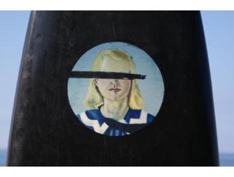Julian Schnabel's Personal Blind Girl Surf Club Board