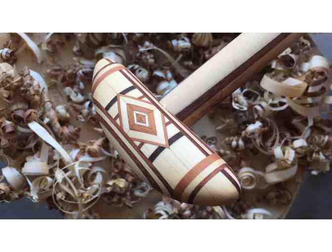 Handcrafted Paddle with Pyrography