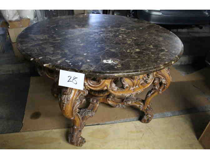 One-of-a-Kind Vintage Round Table